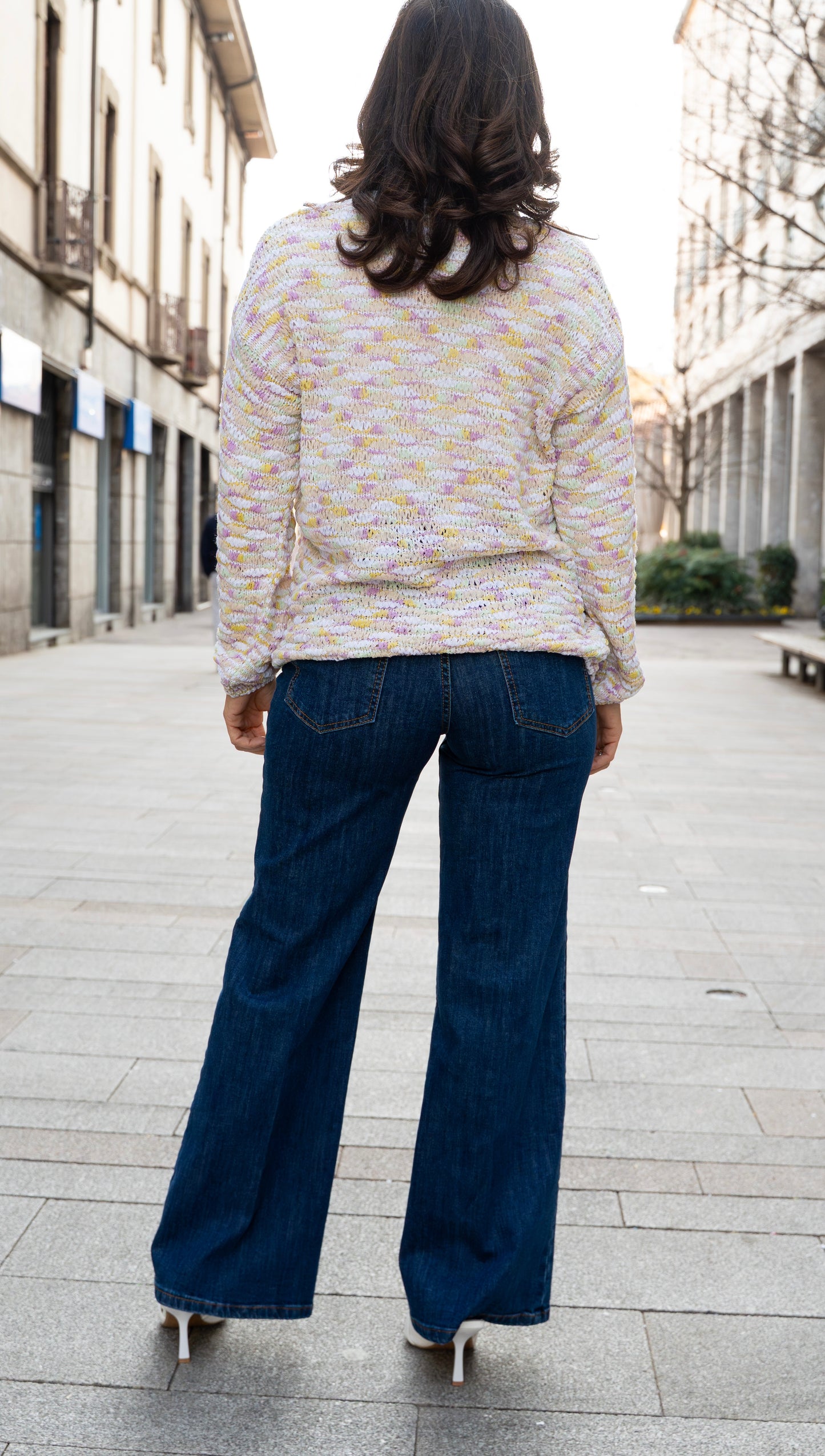 Jeans gamba dritta
