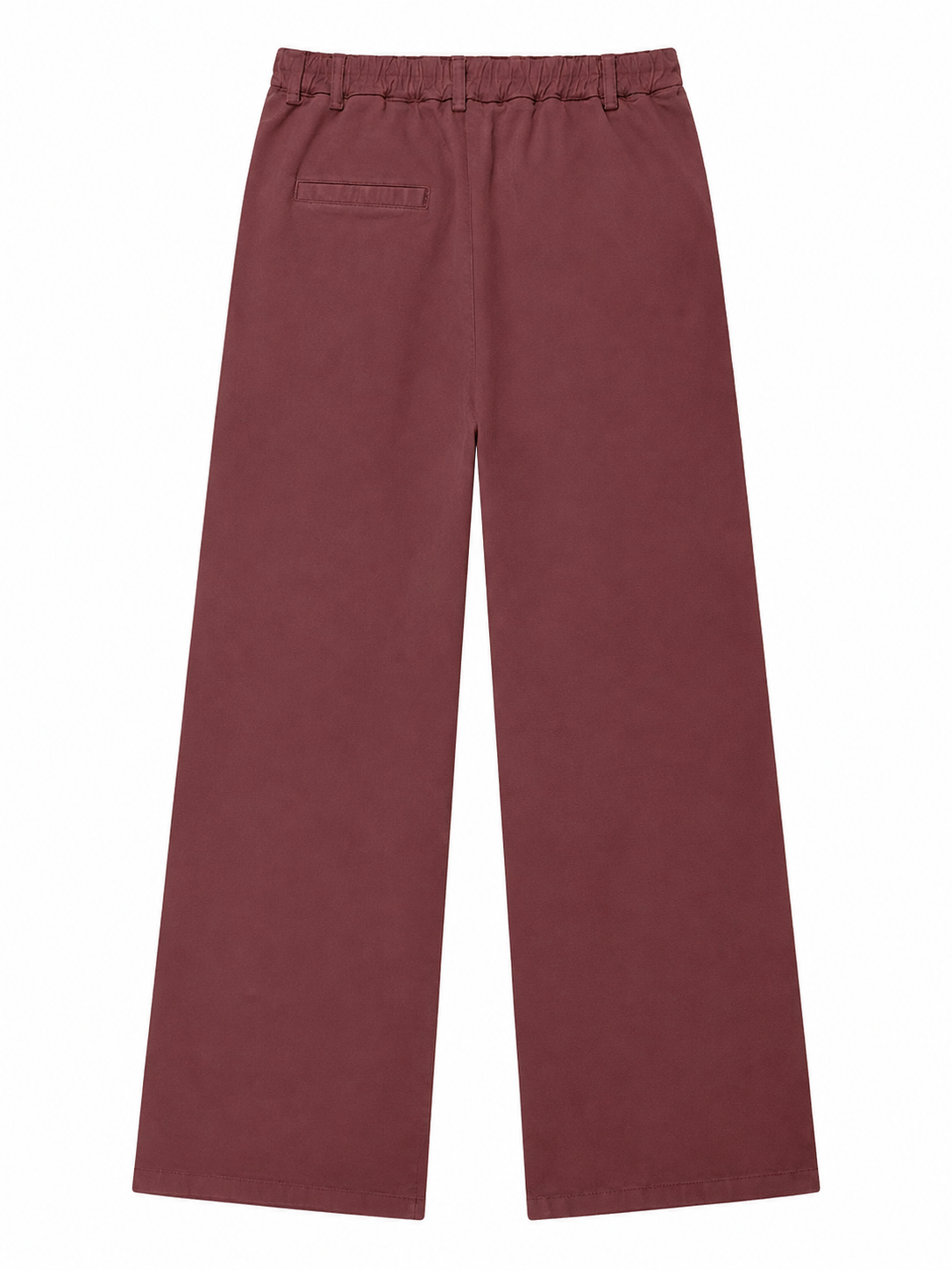 Palazzo gabardina dusty rose