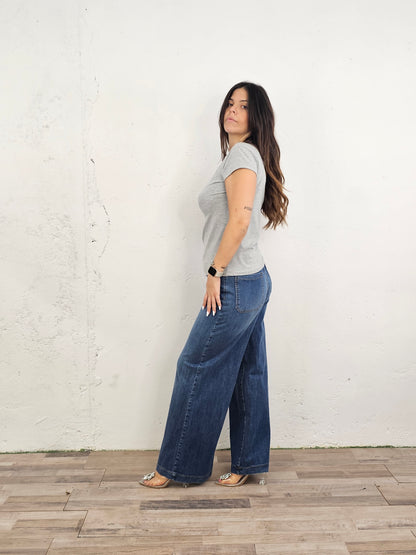 TSHIRT COTONE GRIGIA
