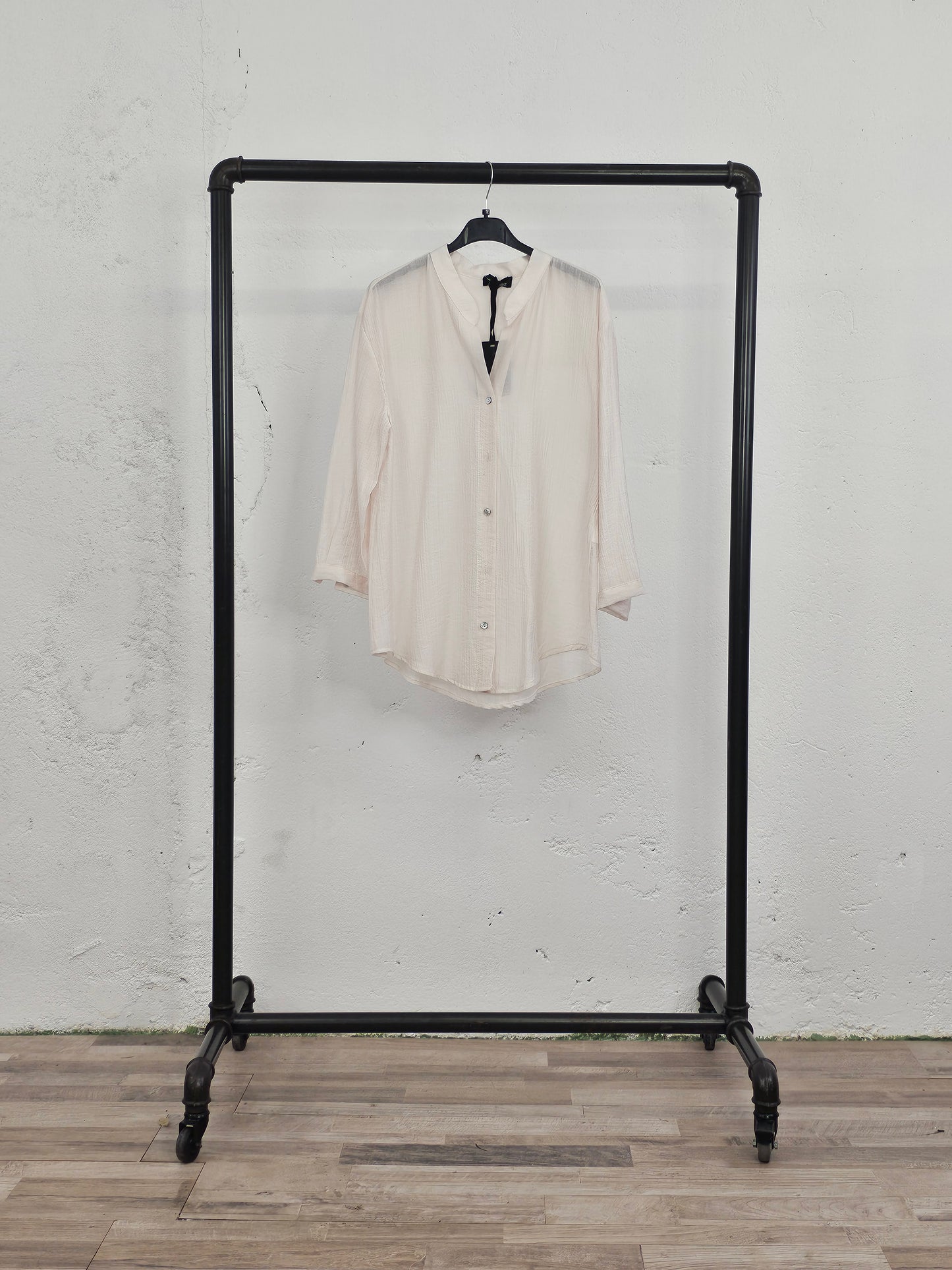 CAMICIA TENCELL ROSA
