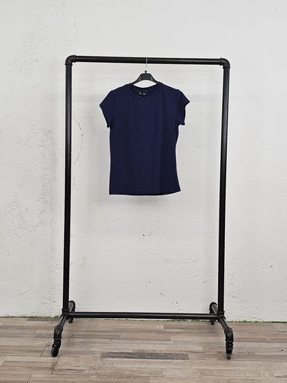 TSHIRT COTONE BLU