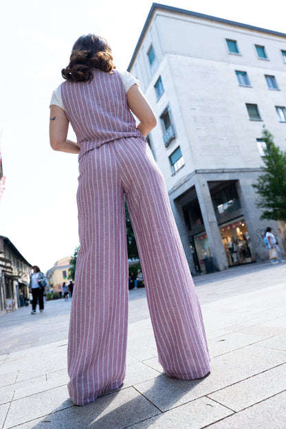 Pantalone gessato