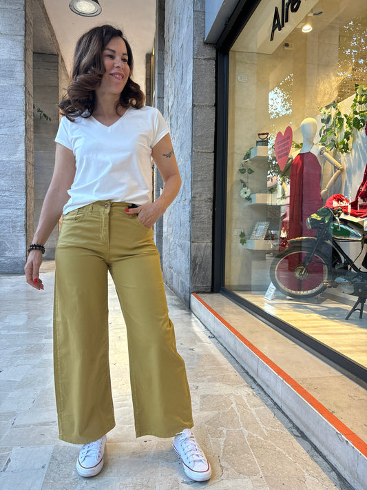 Pantalone senape