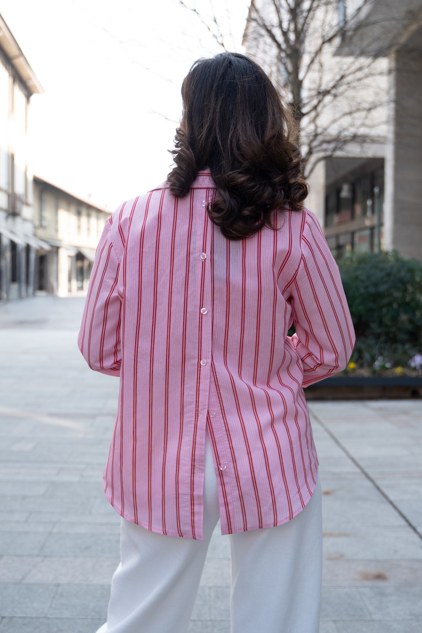 Camicia bottoni retro big bable