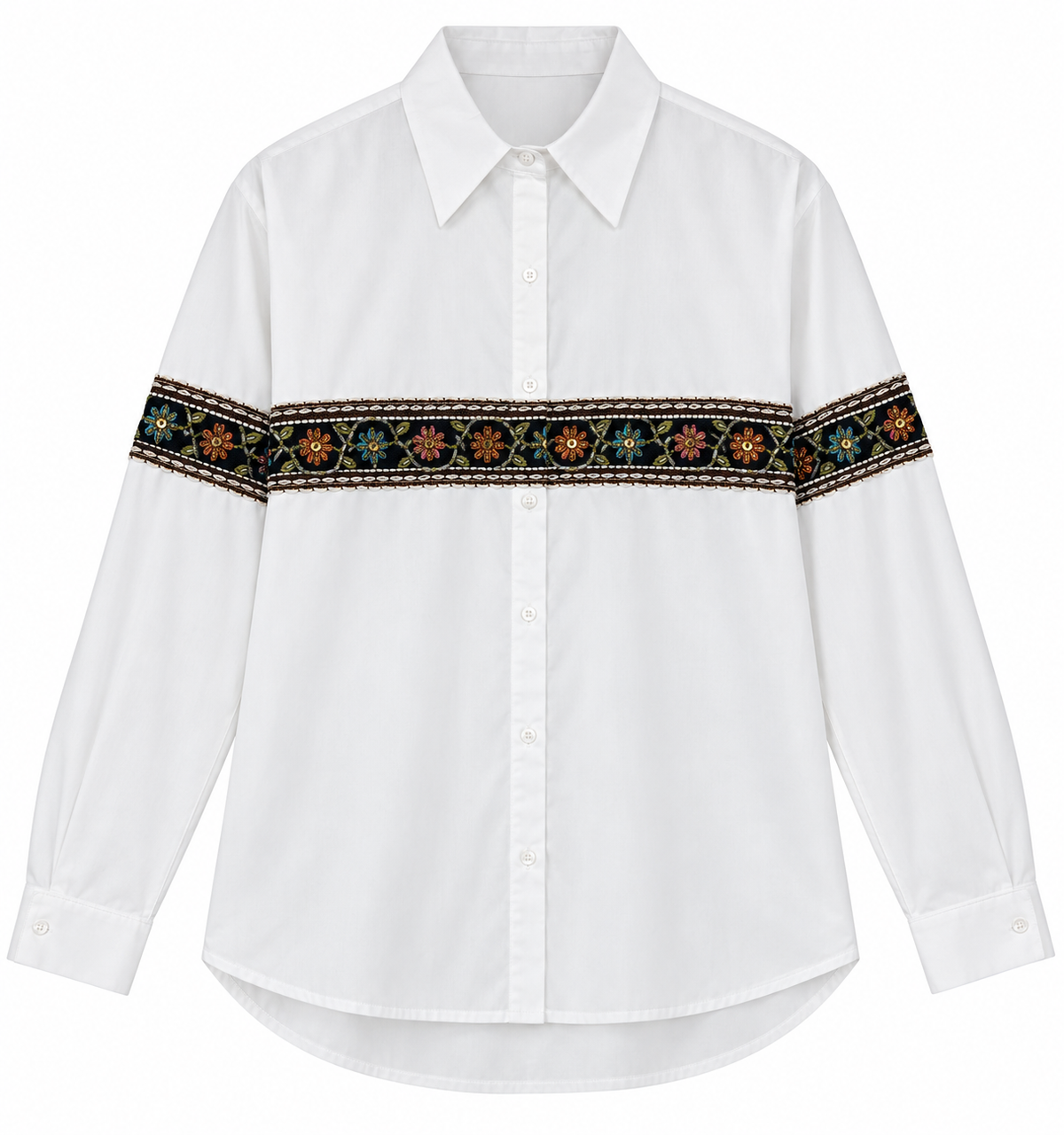 Camicia passamaneria