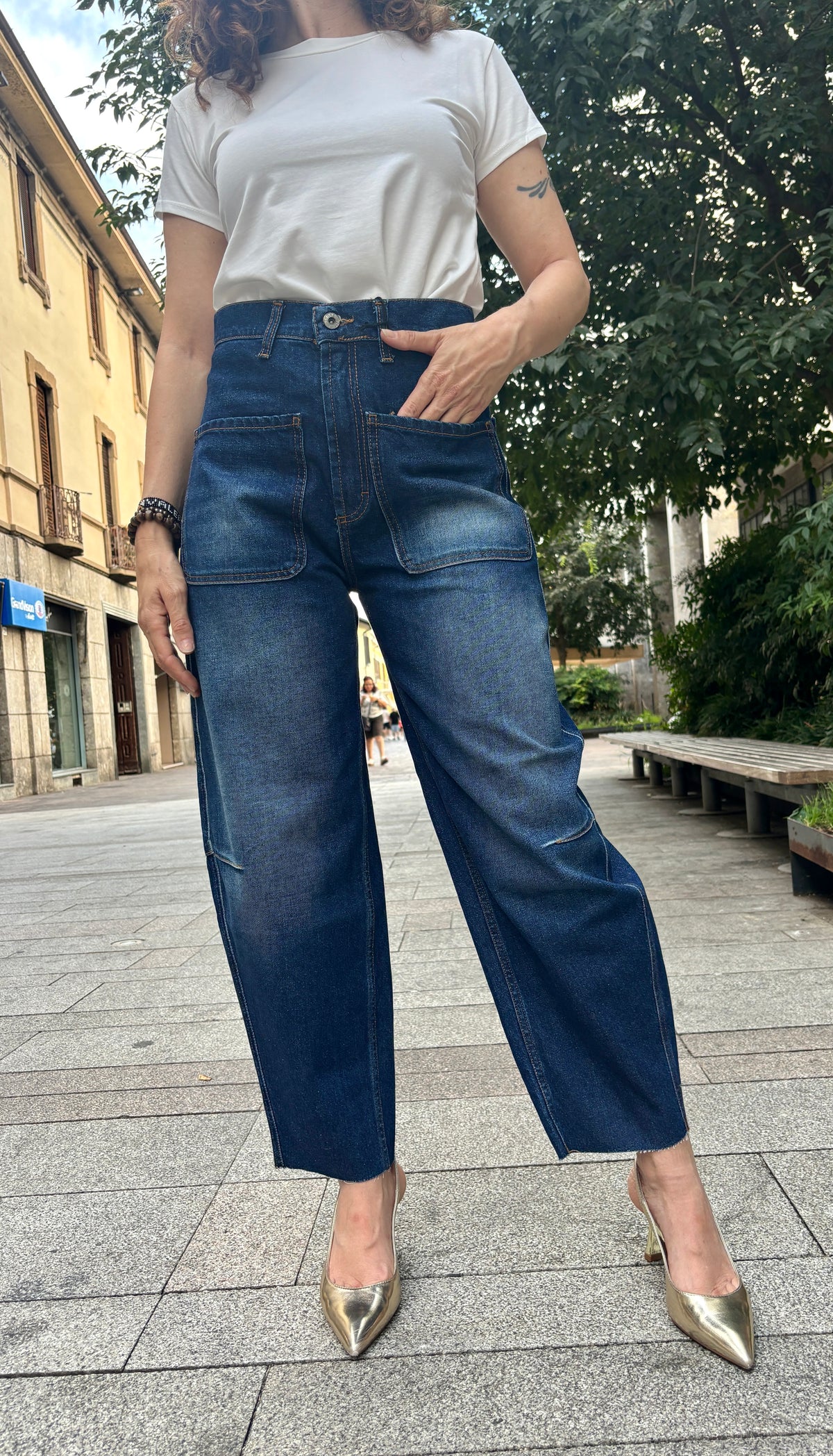 Jeans polo