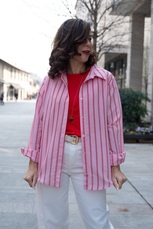 Camicia bottoni retro big bable