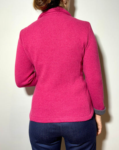 GIACCA LANA FUCSIA
