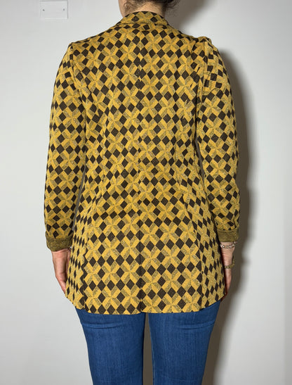 GIACCA JACQUARD FANTASIA ROMBO
