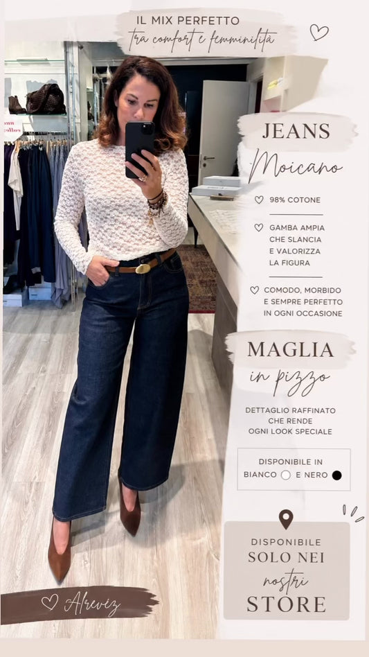 Jeans moicano